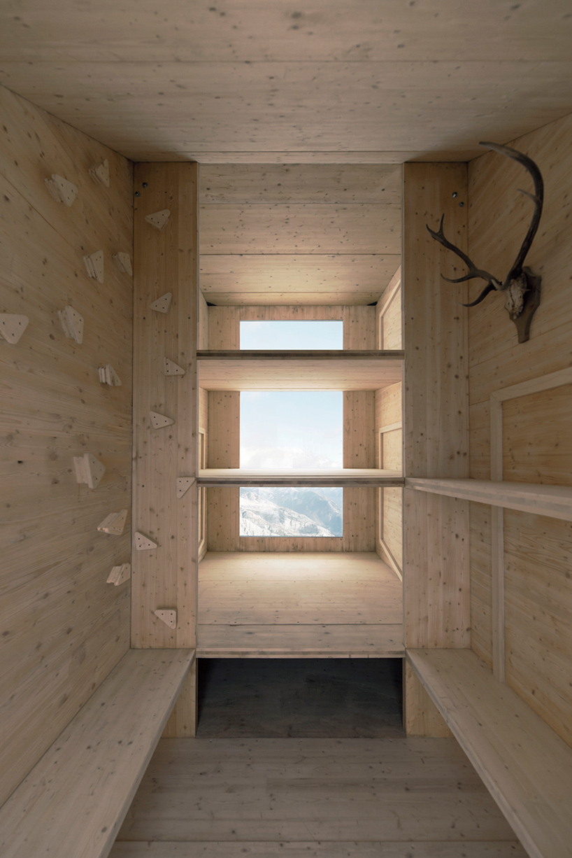 OFIS winter cabin designboom