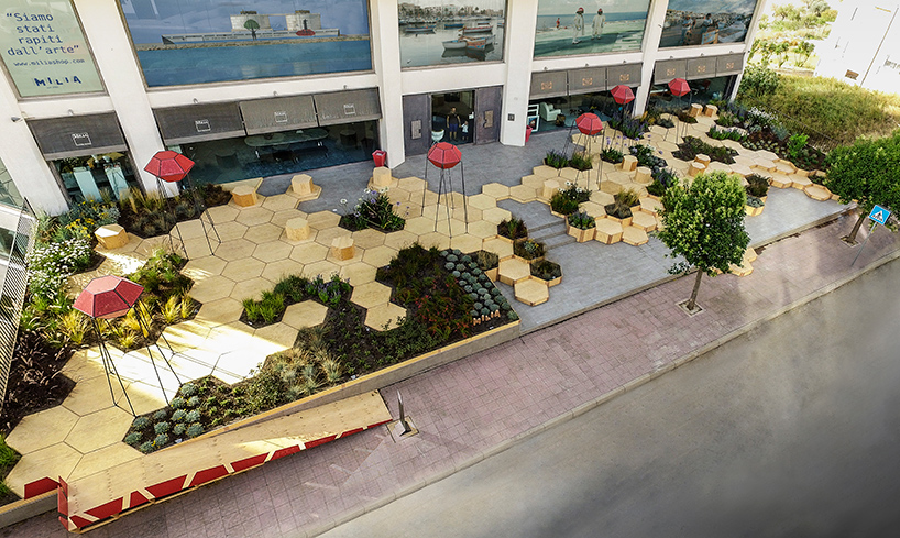 OFL zighizaghi garden italy designboom