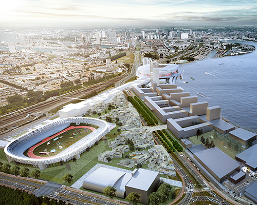 OMA's masterplan for sports city in rotterdam gets approved