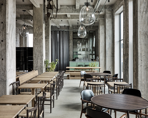 SPACE copenhagen converts warehouse into restaurant 108 for rené redzepi