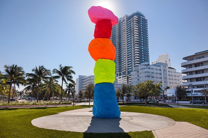 ugo rondinone miami mountain