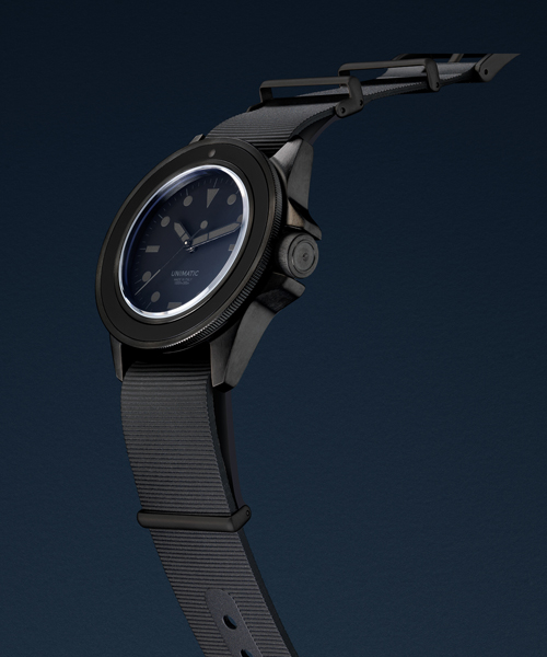unimatic X colette U1-C watch offers sleek styling for divers