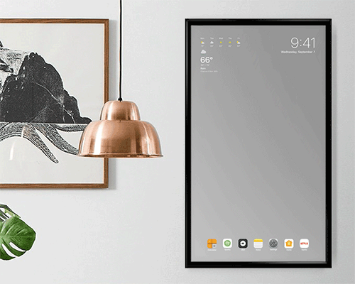 fully-functioning 'apple mirror' concept: a glimpse of a not-so-distant future