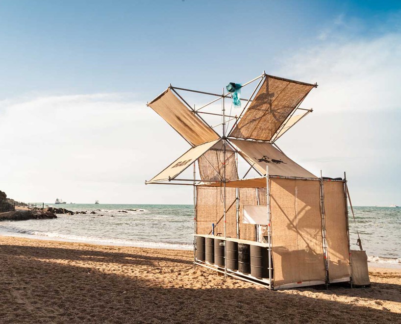 BARN arch. RBMA stage babylon soundgarden music festival kilyos designboom 