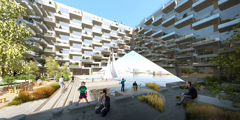 bjarke ingels group sluishuis