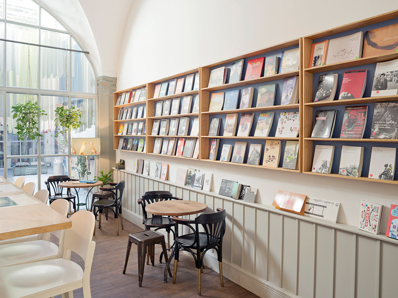 brac bookstore  caf  in florence by DEFERRARI MODESTI