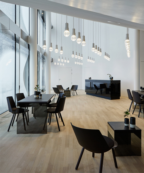 herzog & de meuron's elbphilharmonie furnishing resonates with the building's architecture