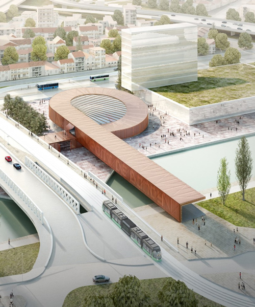 BIG joins kuma, tagliabue, and perrault for grand paris express metro stations