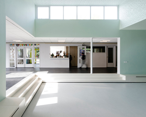 serge schoemaker architects renovates a post-war school building in haarlem, the netherlands