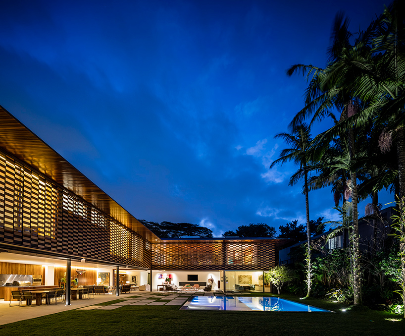 jacobsen arquitetura builds GAF house in são paulo