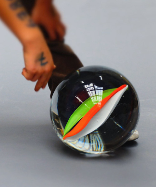 kosmosphaera macro-marbles evoke timeless childhood memories