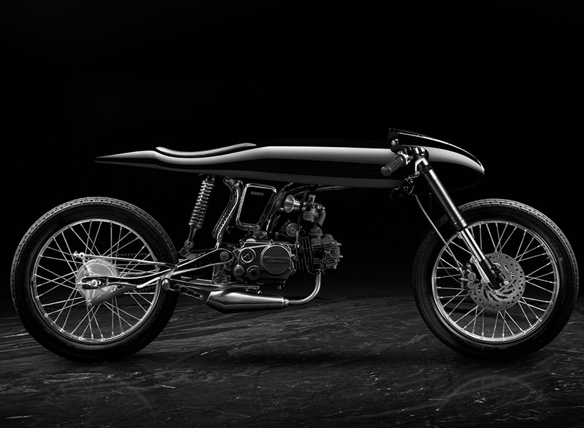 bandit9 EVE liquid black motorcycle designboom