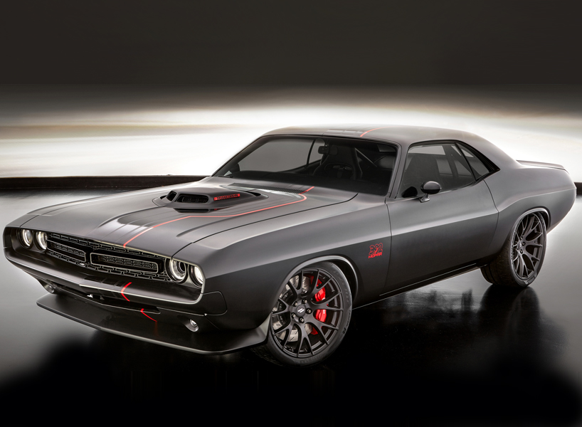 dodge shakedown challenger designboom