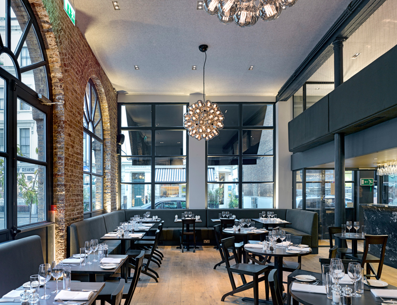 nigel coates' potentino II chair furnishes frontline club in london