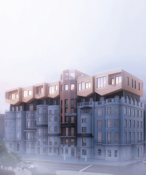 nooyoon proposes flipped houses for the city above the city competition