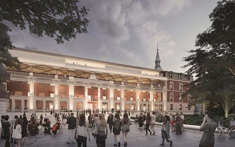 foster + partners to expand madrid's prado museum with salón de reinos renovation