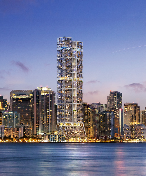 foster + partners submits plans for twin waterfront towers in miami