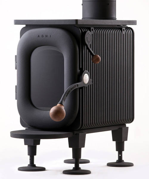 okamoto's AGNI hutte wood stove wins g-mark japan GOOD DESIGN award