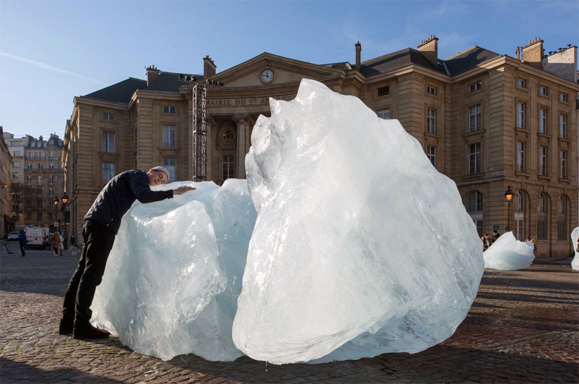 olafur eliasson ice watch paris short films