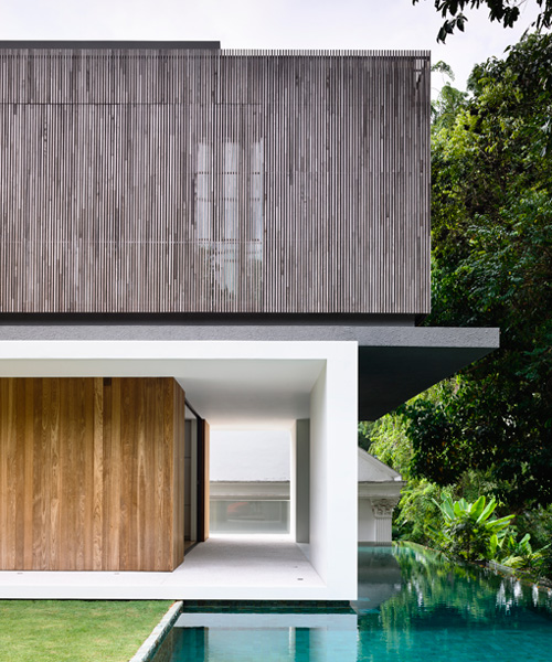 ONG & ONG attunes contemporary dwelling to tropical surroundings in singapore