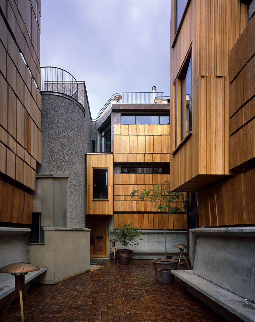 Peter Salter Completes Walmer Yard Residences In London   Peter Salter Walmer Yard Four Houses London Designboom 02 