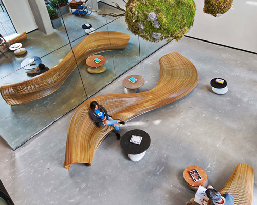 rapt studio revamps 300,000 sq ft dropbox HQ in san francisco