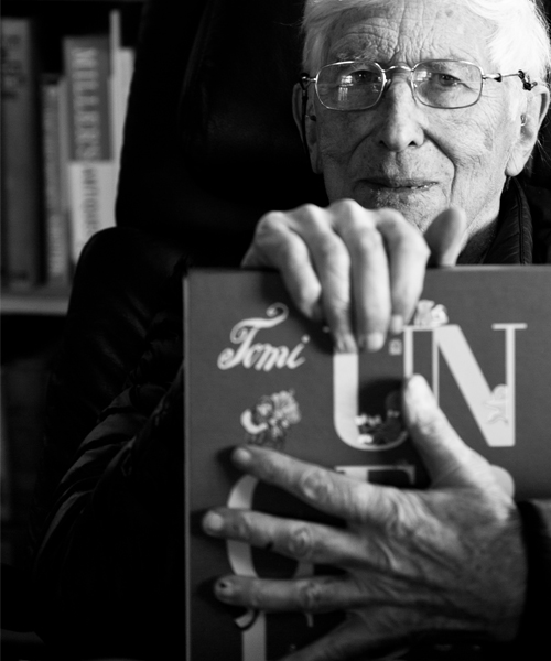 interview: tomi ungerer talks a treasury of 8 books in london