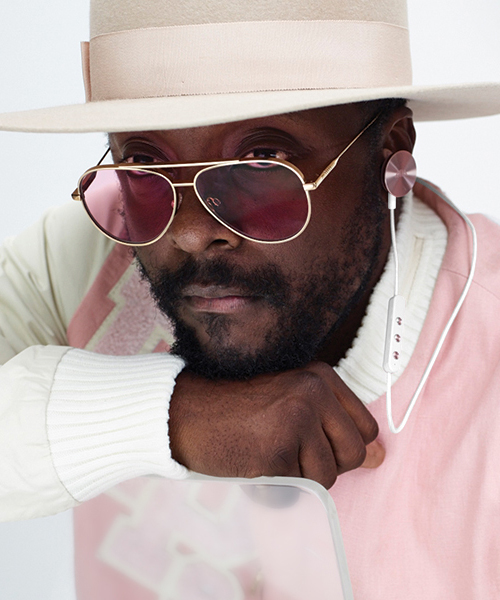 interview with will.i.am on the debut of i.am+ BUTTONS bluetooth earphones