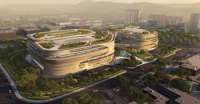 zaha hadid infinitus plaza guangzhou designboom