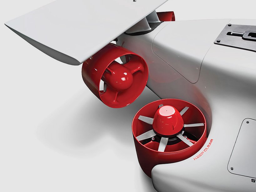the undersea aquahoverer is a two-seater personal submarine
