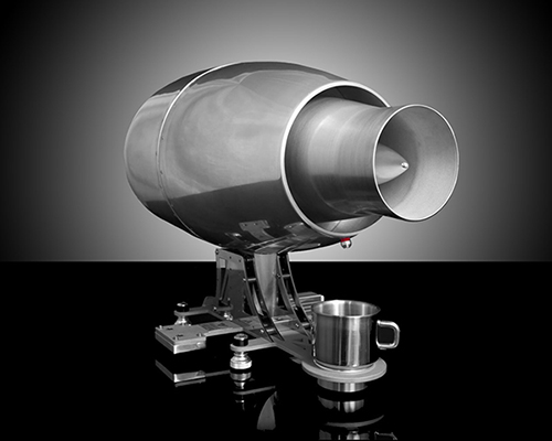 aviatore veloce turbojet 100 coffee machine influenced by aerospace