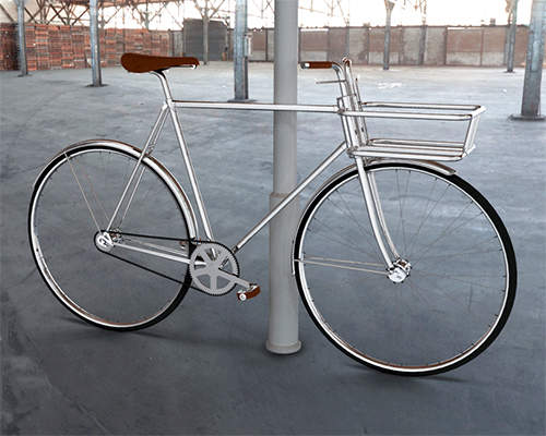 people people's spiran bicycle basket can unfold into safety lock