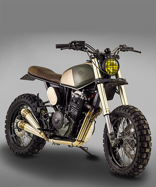 ton-up garage 'muxima' honda FMX 650 custom motorcycle