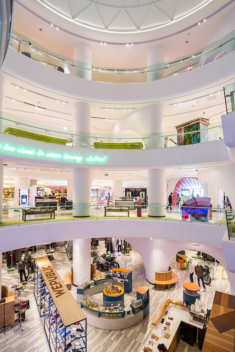 GAD architecture installs spiral slide inside istanbul mall