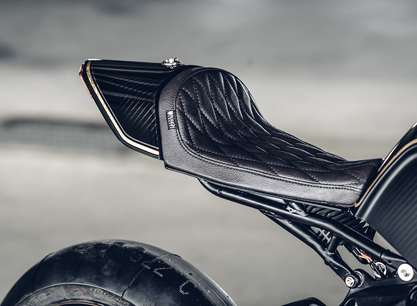 rough crafts ‘ballistic trident’ MV Agusta BRUTALE 800RR custom motorcycle designboom