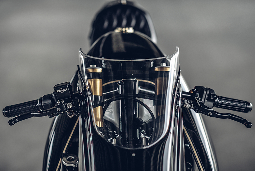 rough crafts ‘ballistic trident’ MV Agusta BRUTALE 800RR custom motorcycle designboom