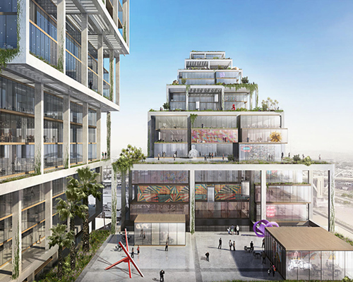 BIG's mixed-use development proposed for los angeles arts district