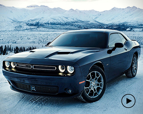 dodge challenger GT is world's first all-wheel-drive american muscle coupé