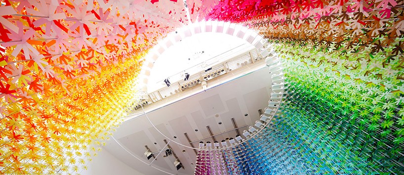 emmanuelle moureaux color mixing tokyo designboom