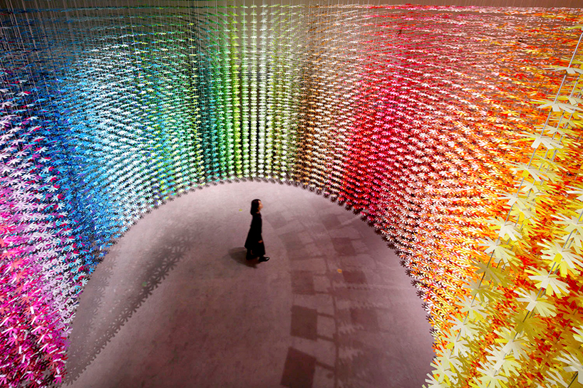 emmanuelle moureaux's installation in tokyo immerses visitors in a ...