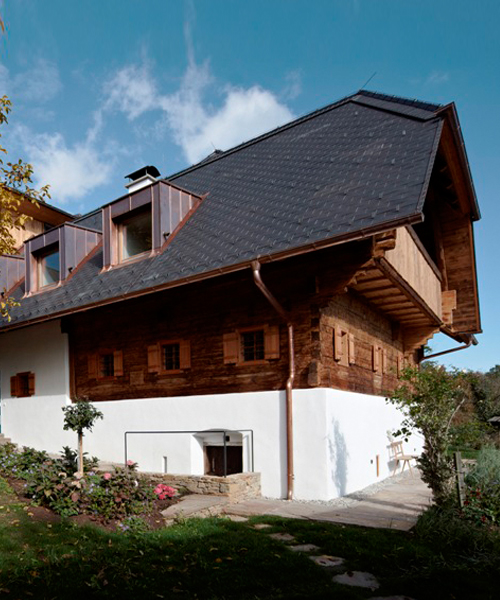 erich prödl associates and HpSA ZT rework styrian farmhouse in austria