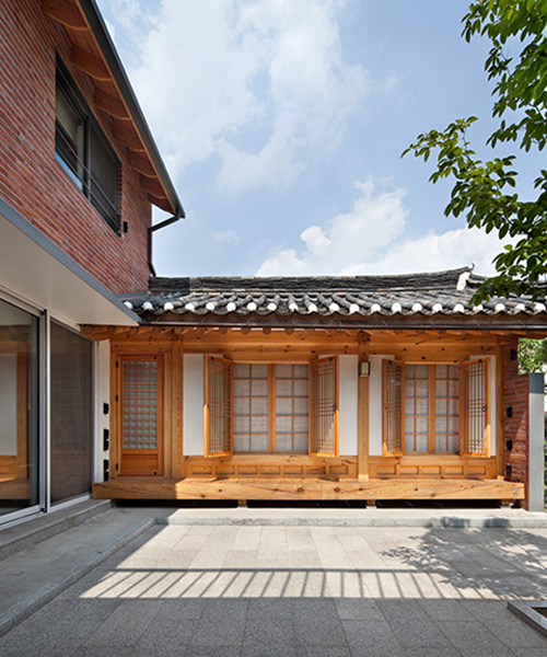 guga urban architecture marries a contemporary home with traditional korean 'hanok'