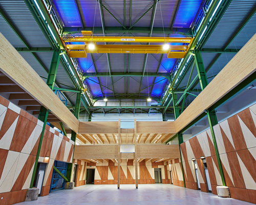 hewitt studios begins construction on renewable tech hub for SGS college, UK