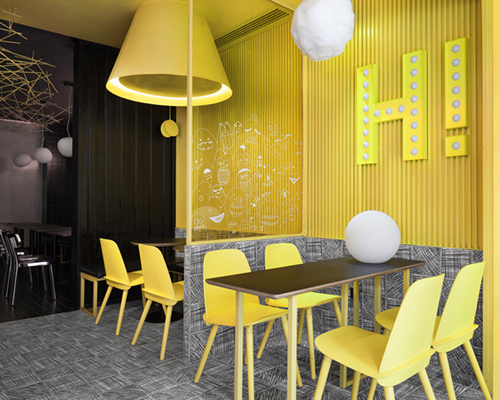 construction union designs foshan eatery based on childhood doodles