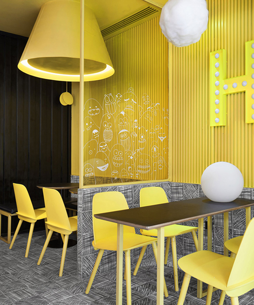 construction union designs foshan eatery based on childhood doodles