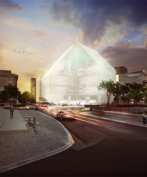 ibda design shares its shimmering proposal for the beirut museum of art