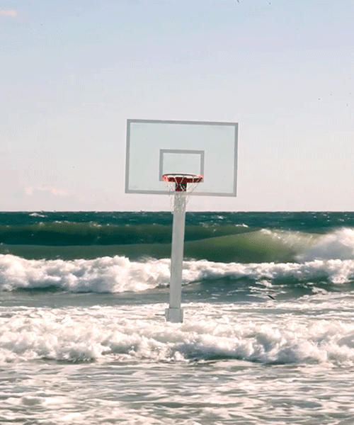 hoop dreams: john margaritis blends basketball with the beach