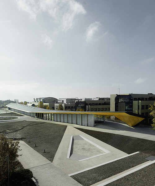 kengo kuma completes new artlab building for EPFL campus in lausanne