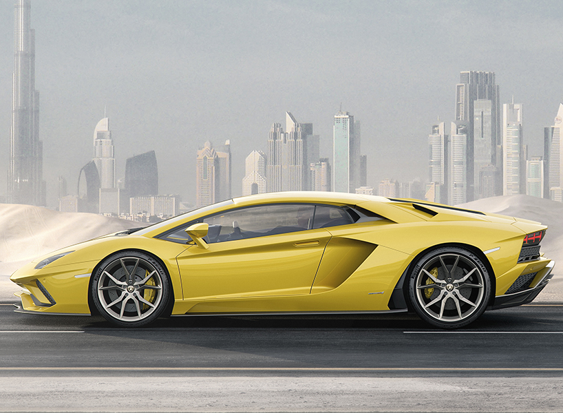 lamborghini aventador S designboom