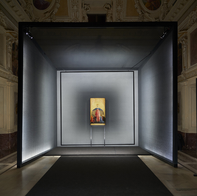 migliore+servetto designs path towards piero della francesca's madonna della misericordia
